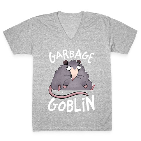 Garbage Goblin V-Neck Tee Shirt