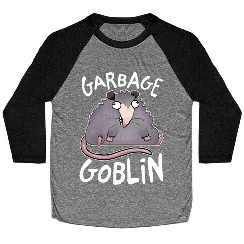 Garbage Goblin Baseball Tee