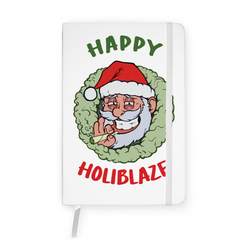 Happy Holiblaze Notebook