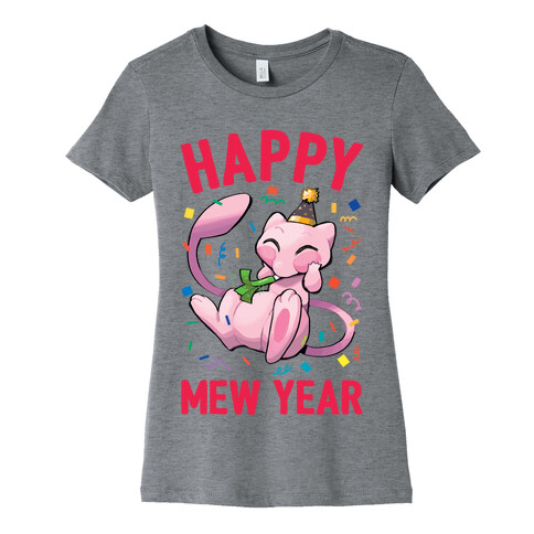 Happy Mew Year Womens T-Shirt