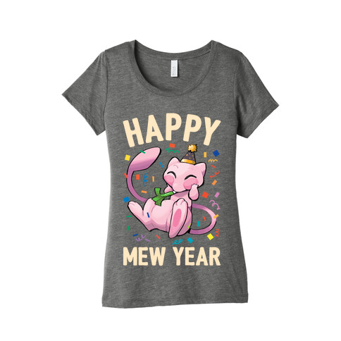 Happy Mew Year Womens T-Shirt