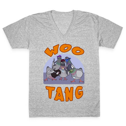 Woo Tang V-Neck Tee Shirt