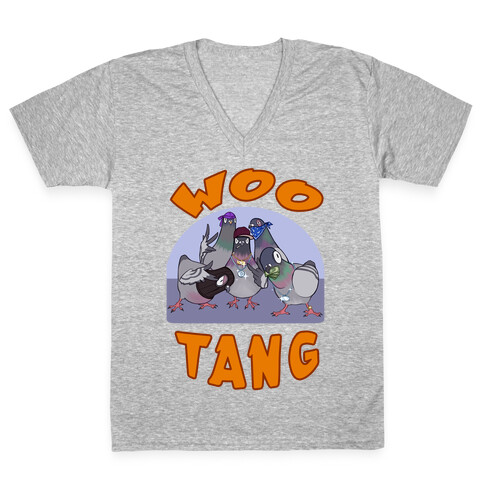 Woo Tang V-Neck Tee Shirt