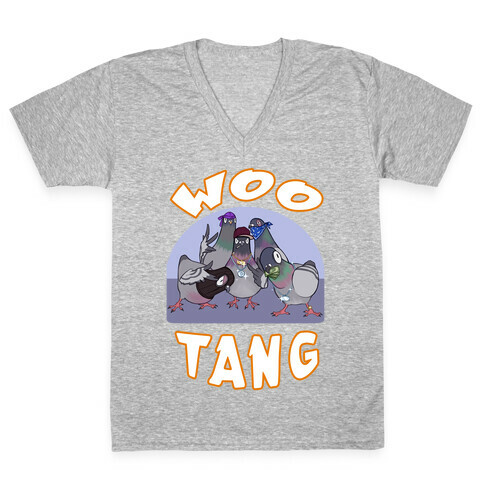 Woo Tang V-Neck Tee Shirt