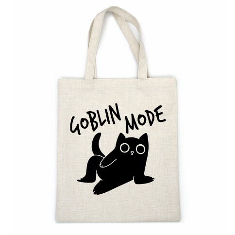 Goblin Mode Cat Casual Tote