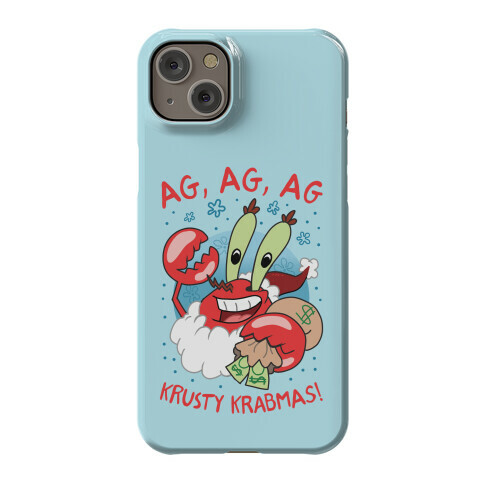 Krusty Krabmas!  Phone Case