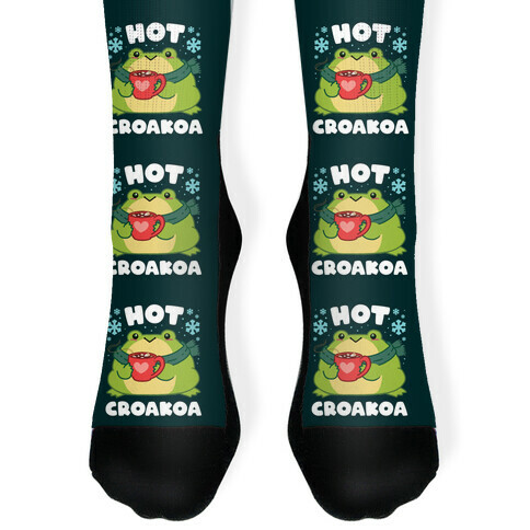 Hot Croakoa Sock