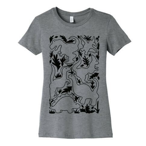 Very Poorly Drawn Dinosaurs Womens T-Shirt