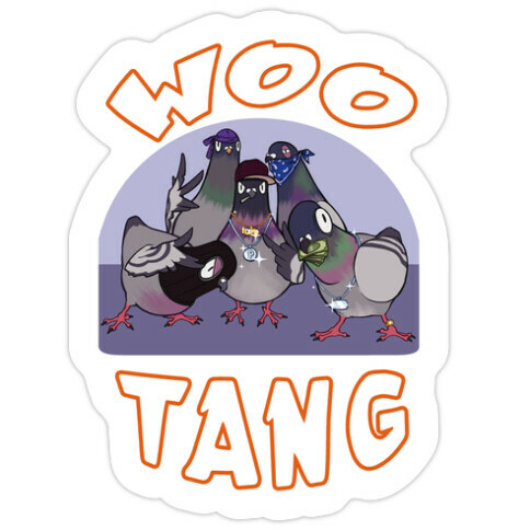 Woo Tang Die Cut Sticker