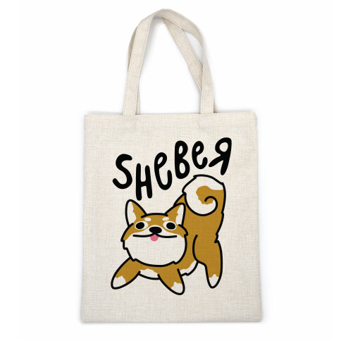 Sheber Derpy Shiba Casual Tote