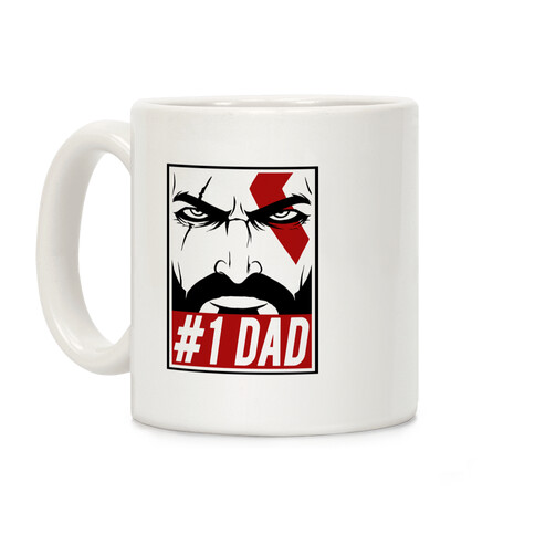 #1 Dad: Kratos Coffee Mug