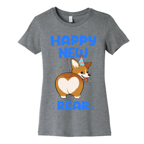 Happy New Rear Womens T-Shirt