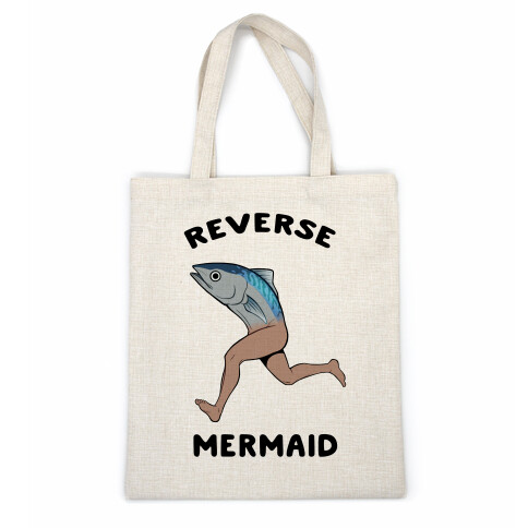 Reverse Mermaid Casual Tote