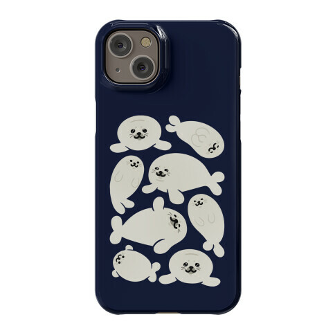 Baby Seals Pattern Study Phone Case