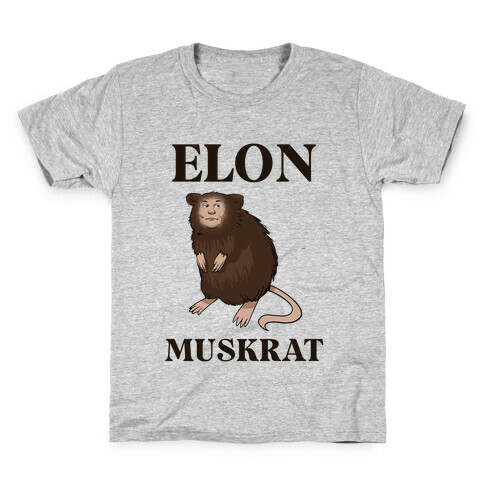 Elon Muskrat Kids T-Shirt