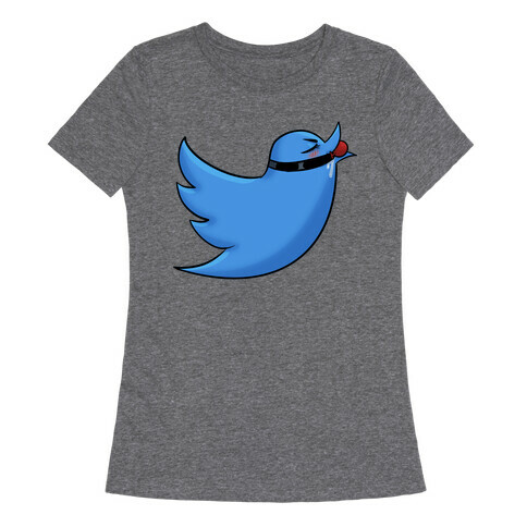 Blue Bird Ball Gag Womens T-Shirt