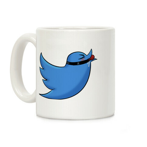 Blue Bird Ball Gag Coffee Mug