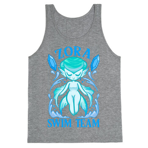 Zora Swim Team Parody Tank Top