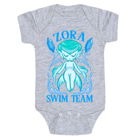 Zora Swim Team Parody Baby One-Piece