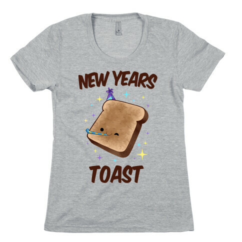 New Years Toast Womens T-Shirt