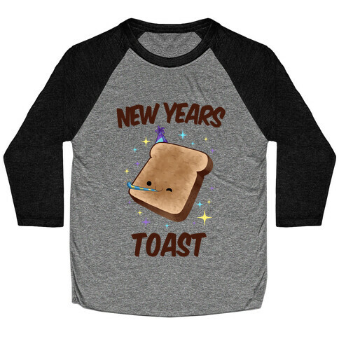 New Years Toast Baseball Tee