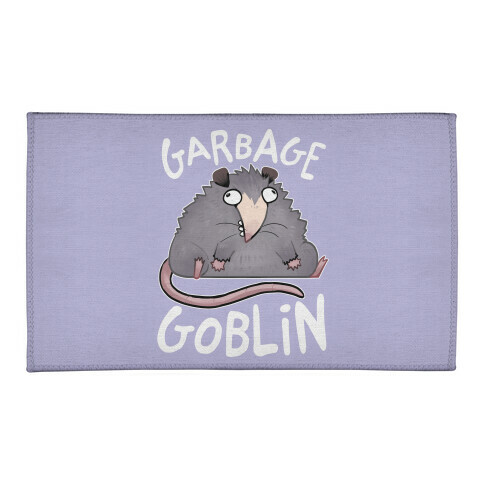 Garbage Goblin Welcome Mat