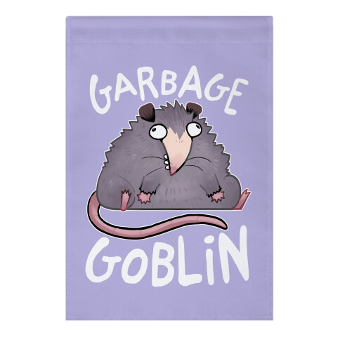 Garbage Goblin Garden Flag