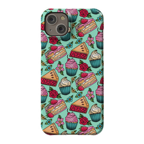 Traditional Tattoo Style Desserts Phone Case