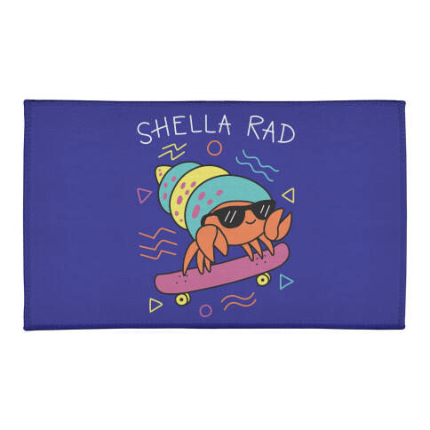 Shella Rad Crab Welcome Mat