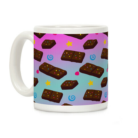 Stellar Brownie Pattern Coffee Mug