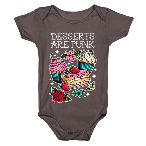 Desserts are Punk Baby One-Piece