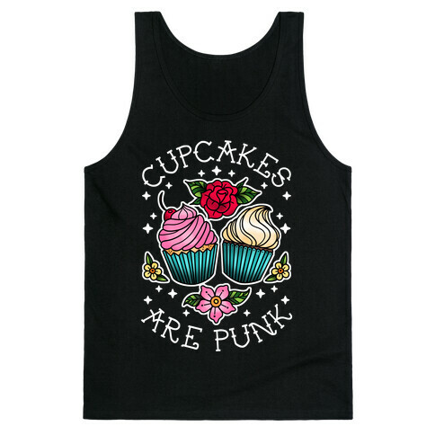 Cupcakes Are Punk Tank Top