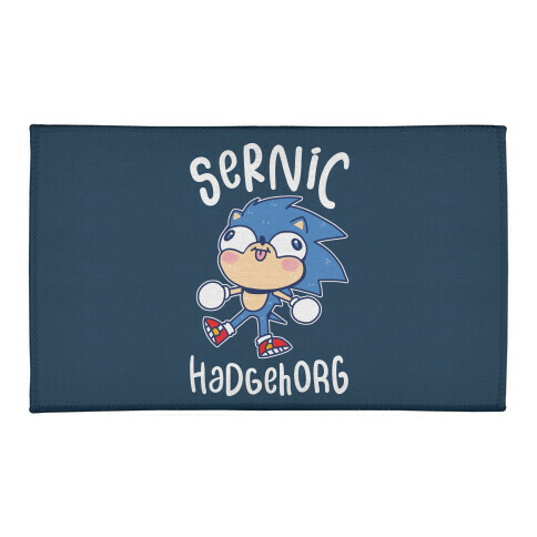 Derpy Sonic Sernic Hadgehorg Welcome Mat