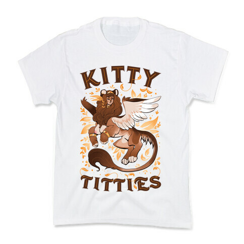 Kitty Titties Kids T-Shirt