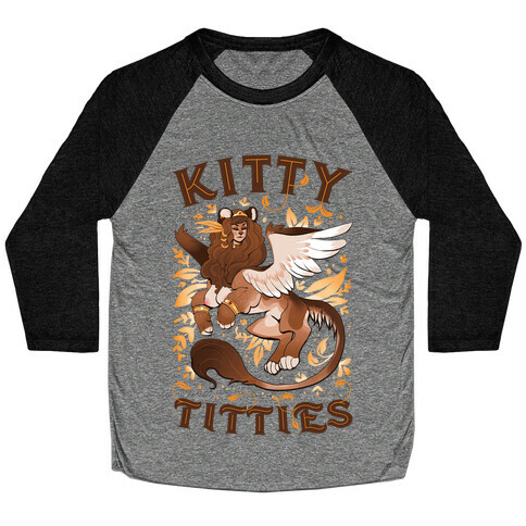 Kitty Titties Baseball Tee