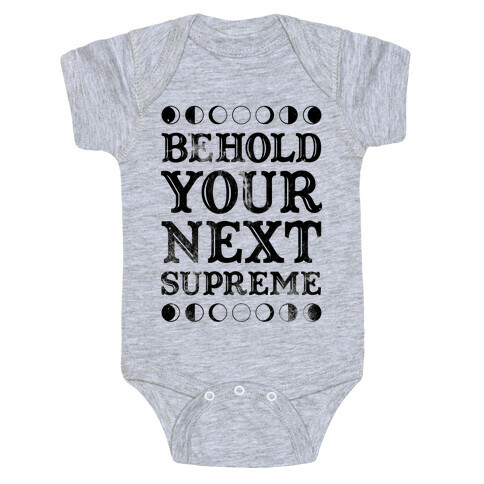 Behold Your Next Supreme Baby One-Piece