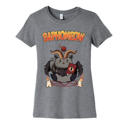 Baphomeow Womens T-Shirt