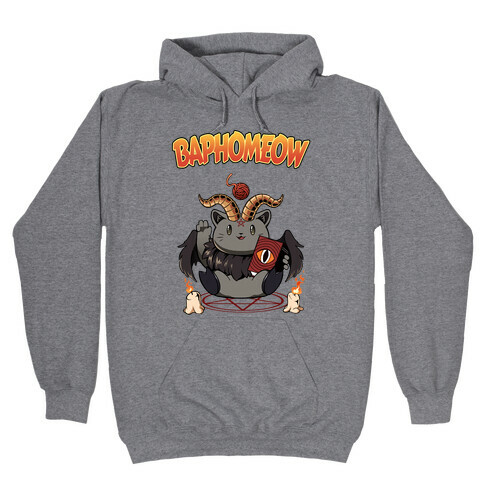 Baphomeow Hooded Sweatshirt