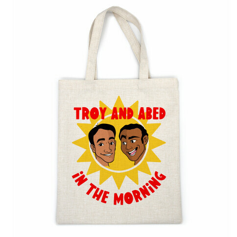 Troy and Abed in the Morning Casual Tote