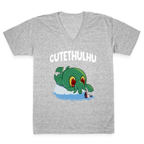 Cutethulhu V-Neck Tee Shirt
