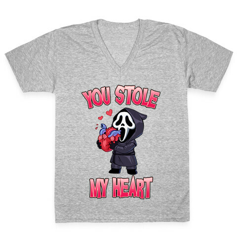 You Stole My Heart V-Neck Tee Shirt