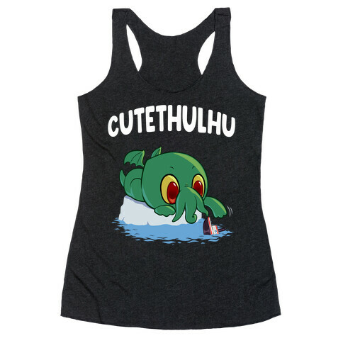 Cutethulhu Racerback Tank Top