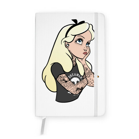 Punk Alice Parody Notebook