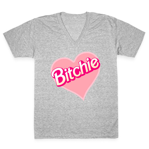 Bitchie V-Neck Tee Shirt