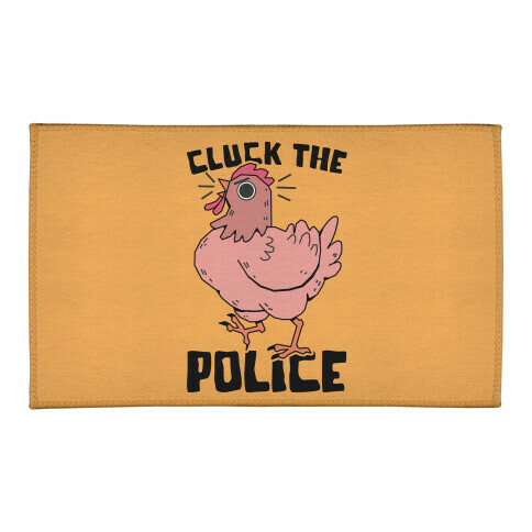 Cluck The Police Welcome Mat