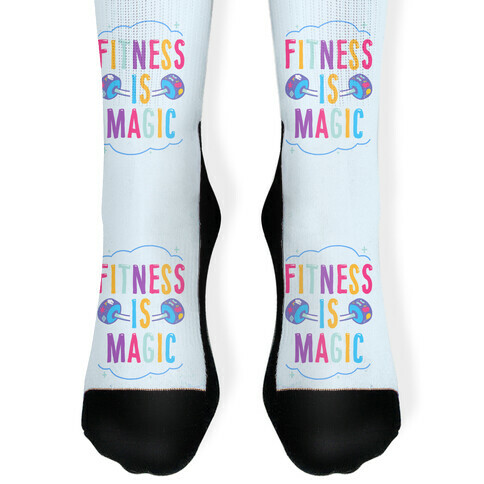Fitness Is Magic Sock