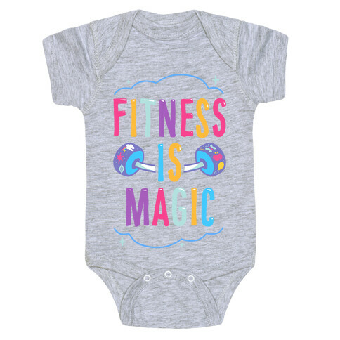 Fitness Is Magic Baby One-Piece