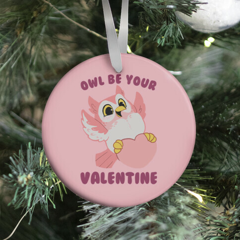 Owl Be Your Valentine! Ornament