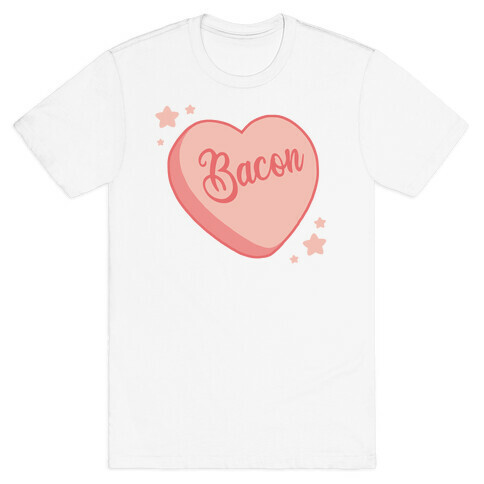 Bacon Candy Heart T-Shirt