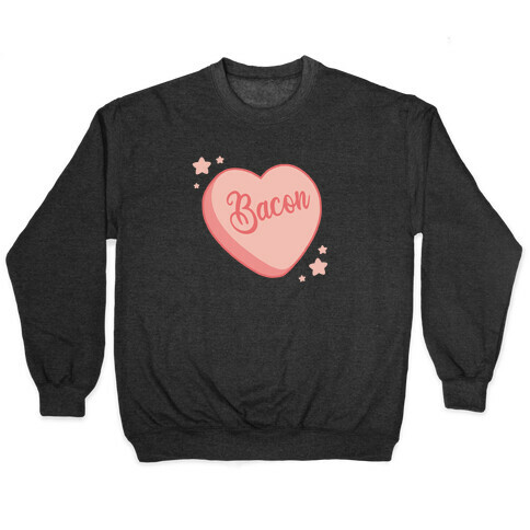Bacon Candy Heart Pullover